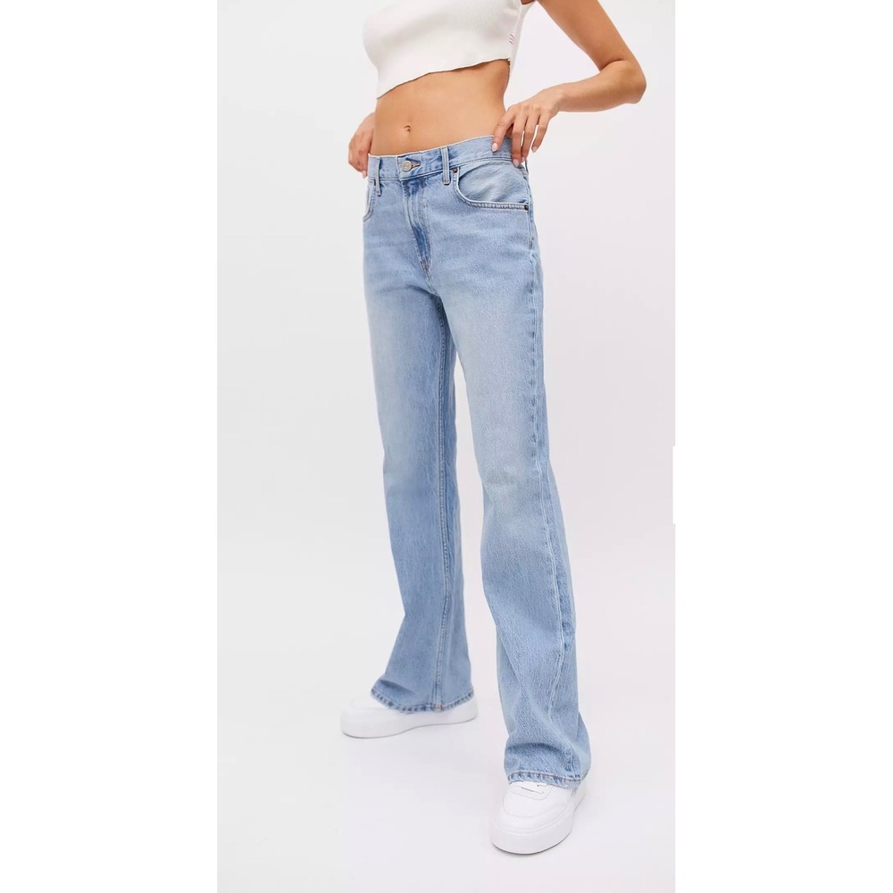 BDG 90s Bootcut Jeans Women 26 Light Blue Excellent Vintage Flare Denim
